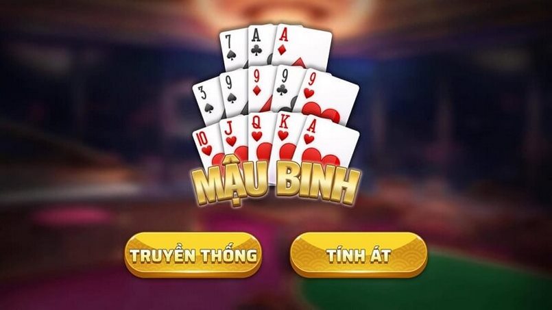 Mậu Binh là game bài hấp dẫn với tỷ lệ trả thưởng cao